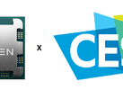 A AMD supostamente está anunciando Zen 4 CPUs com V-Cache 3D no CES 2023. (Fonte: AMD/CES-editado)