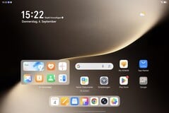 Honor MagicPad3: Tela inicial do MagicOS 9