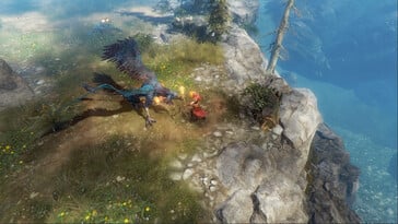 Uma imagem que mostra uma criatura em Shadows: Awakening.