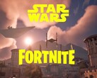 O banner de Star Wars e Fortnite é mostrado