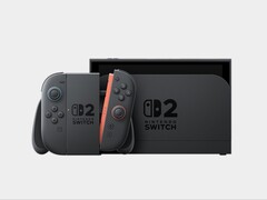 Nintendo Switch 2 acoplado com o acessório de controle Joy-Con 2. (Fonte da imagem: Nintendo)