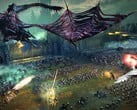Uma imagem mostrando exércitos em Total War: Warhammer.