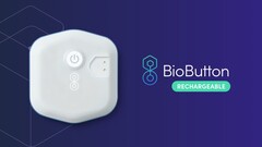 O BioButton Recarregável é um stick-on wearable que pode monitorar mais de 20 sinais vitais. (Fonte de imagem: BioIntelliSense)