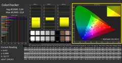 CalMAN - ColorChecker (calibrado)