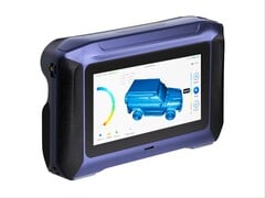 A Creality Sermoon P1S vem com uma tela HD de 6 polegadas.