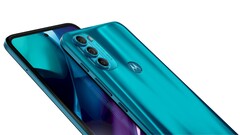 A Motorola venderá a Moto G71 em Azul Ártico, Preto Ferro e Verde Neptuno. (Fonte da imagem: Motorola)