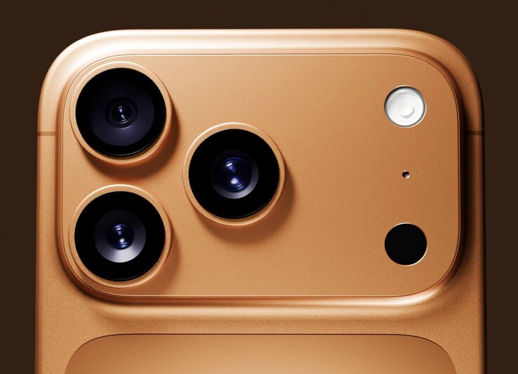 O iPhone 17 Pro deve apresentar uma enorme saliência de câmera que abriga seus sensores triplos de 48 MP. (Fonte da imagem: zellzoi)