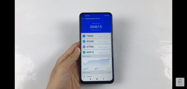 Redmi Note 9 AnTuTu.