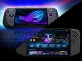 Asus ROG Ally X (em cima) e Lenovo Legion Go (embaixo).