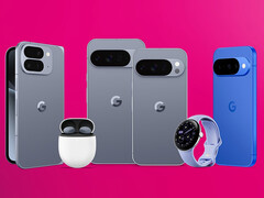 A série de celulares Google Pixel 10 da T-Mobile. (Fonte da imagem: T-Mobile)