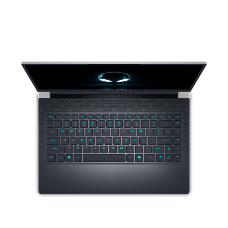 Alienware x14 top (imagem via Dell)