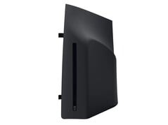 A unidade de disco externa da PS5 em Midnight Black.