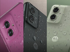 Espera-se que a Motorola ofereça o Moto G56 em opções de cores diferentes do seu antecessor, na foto. (Fonte da imagem: Motorola)