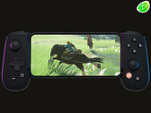 O desenvolvedor recomenda mudar para outro emulador de Nintendo Switch chamado Eden. Foto: um celular emulando um jogo do Switch (Fonte da imagem: Backbone, Nintendo e Sudachi - editado) 