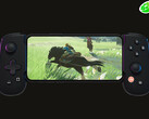 O desenvolvedor recomenda mudar para outro emulador de Nintendo Switch chamado Eden. Foto: um celular emulando um jogo do Switch (Fonte da imagem: Backbone, Nintendo e Sudachi - editado) 