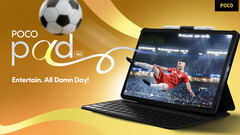 O Poco Pad 5G estará disponível na Índia em 23 de agosto (Fonte da imagem: Poco on X - editado)