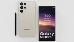 Diz-se que a série Samsung Galaxy S23 apresenta um design mais parecido com o Note, com mudanças estéticas mínimas. (Fonte de imagem: Technizo Concept)
