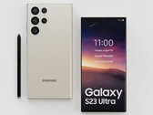 Diz-se que a série Samsung Galaxy S23 apresenta um design mais parecido com o Note, com mudanças estéticas mínimas. (Fonte de imagem: Technizo Concept)