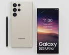 Diz-se que a série Samsung Galaxy S23 apresenta um design mais parecido com o Note, com mudanças estéticas mínimas. (Fonte de imagem: Technizo Concept)