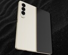 Foi relatado que o Galaxy Z Fold5 não terá rugas em comparação com o Z Fold4. (Fonte de imagem: Samsung &amp; Unsplash - editado)