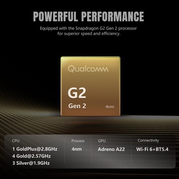 O Retroid Pocket G2 é equipado com o Snapdragon G2 Gen 2. (Fonte da imagem: Retroid)