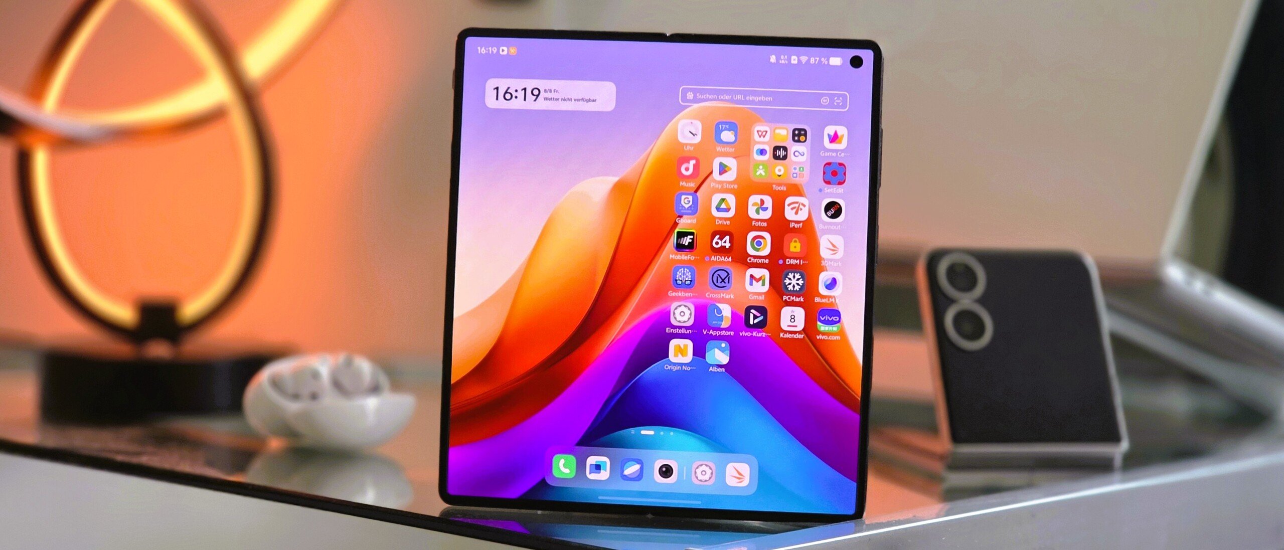 Análise do smartphone Vivo X Fold5
