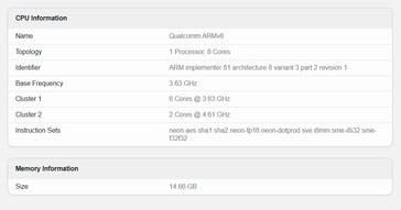 POCO F8 Ultra no Geekbench