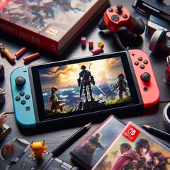 O Nintendo Switch já vendeu 139 milhões de unidades até o momento. (Fonte: Imagem gerada com IA)