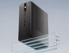 O mini PC Strix Halo-powered AIdeaStation R1 possui 128 GB de memória e uma iGPU de 40 CPUs. (Fonte da imagem: ITHome)