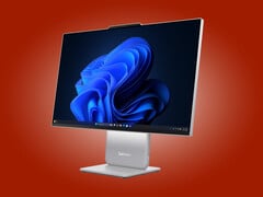 O IdeaCentre AIO 24IWC11 em uma de suas duas cores de lançamento.