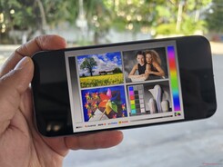 Visualização ao ar livre sob a sombra