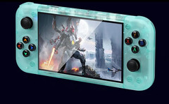 O RG50XX vem com acabamentos em preto translúcido, azul, roxo e branco. (Fonte da imagem: Amazon)