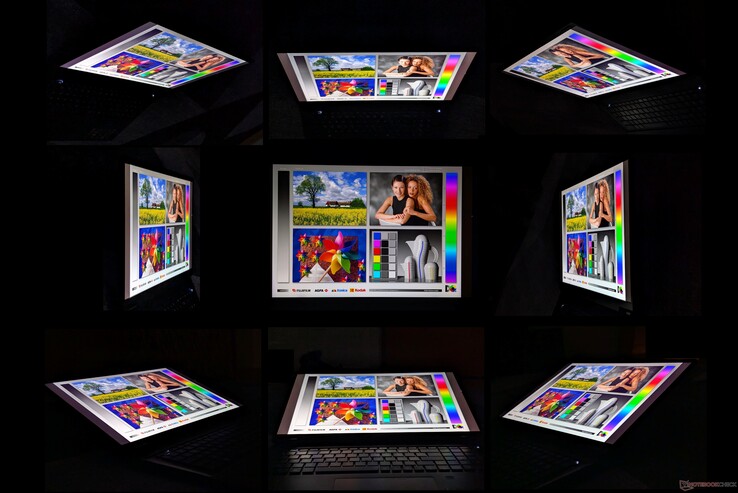 Amplos ângulos de visão do Mini-LED