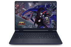 o 16X Aurora troca o design antigo do m16 R2 por uma versão atenuada do design do AW30 inspirado na nova Area-51 (Fonte da imagem: Dell)