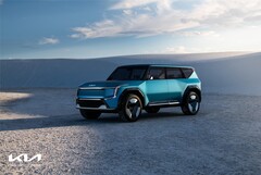 A Kia lançará sua tecnologia de condução autônoma AutoMode no SUV EV9. (Fonte de imagem: Kia)