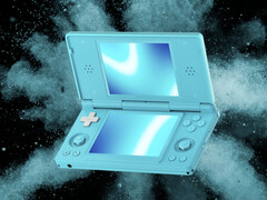 O Anbernic RG DS pode emular o Nintendo DS e o Nintendo 3DS nos modos paisagem ou retrato com a entrada da caneta stylus em sua tela inferior. (Fonte da imagem: Anbernic)