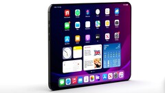 O primeiro Apple dobrável, potencialmente chamado de iPhone Fold, pode não ser lançado em 2026, mas em 2027. (Fonte da imagem: Zoneoftech)