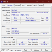 CPU-Z Placa-mãe