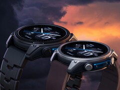 O D2 Mach 2 da Garmin é o novo smartwatch aviador carro-chefe da marca. (Fonte da imagem: Garmin)