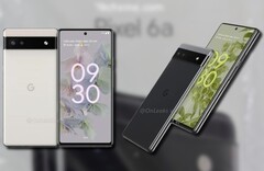 Os conceitos de renderização do Google Pixel 6a estão flutuando online desde 2021. (Fonte da imagem: 91Mobiles/@OnLeaks)