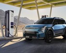 O Kia EV9 virá com carregamento gratuito de 1.000 kWh nos EUA. (Fonte da imagem: Kia)