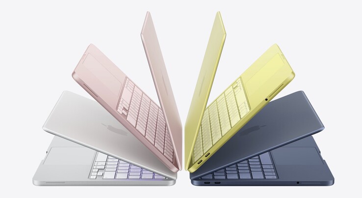 Atualmente, o MacBook Neo está disponível em quatro cores.