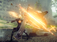 Uma captura de tela de Nier: Automata