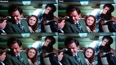 O TCL C1 vem com quatro predefinições de imagem (Standard, Vivid, Movie e Game) e uma predefinição personalizável. (Fonte da imagem: Notebookcheck. Fotograma de "Airplane", da Paramount Pictures)