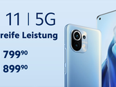 O Mi 11 comercializará por 799 euros em pelo menos dois grandes mercados europeus, e não por 749 euros. (Fonte da imagem: Xiaomi)
