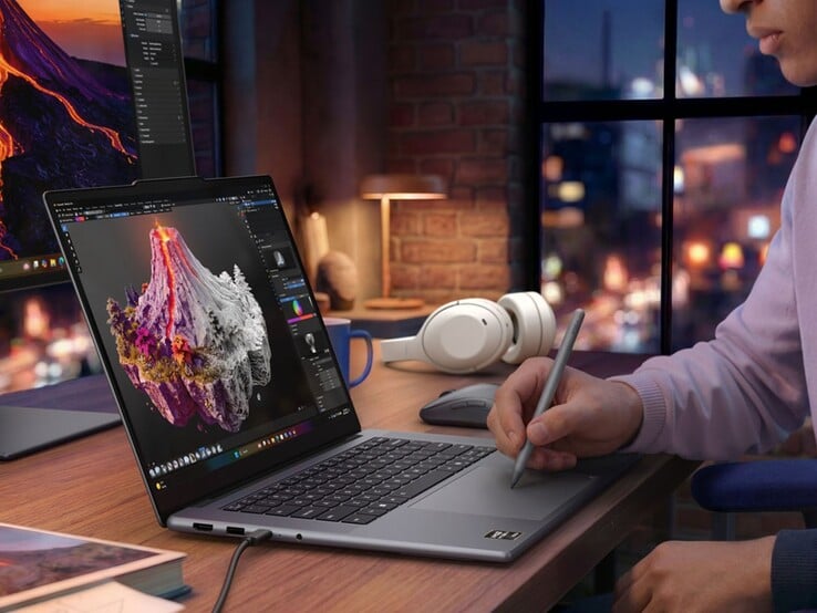O Yoga Pro 7a oferece um excelente hardware para criadores