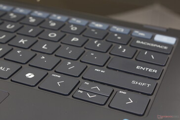 As teclas de seta apertadas não melhoraram em relação a outros designs de EliteBook ou Dragonfly