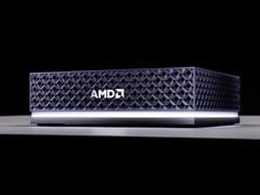 A imagem mostra uma versão editada da imagem de marketing do Ryzen AI Halo.