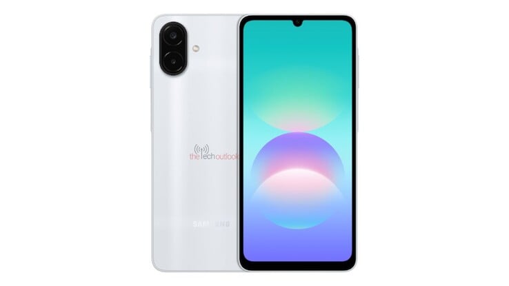 O Galaxy A08.