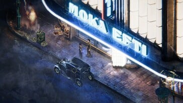 Uma captura de tela de: A Night at Moka Efti A Babylon Berlin Story